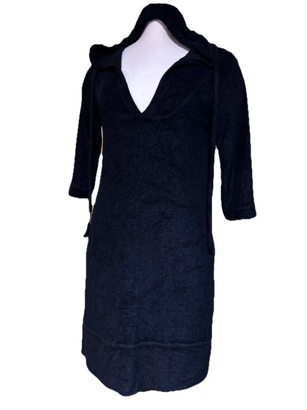 New Balance HK Athletics French Terry Womens Hoodie Dress Cover up Pockets New